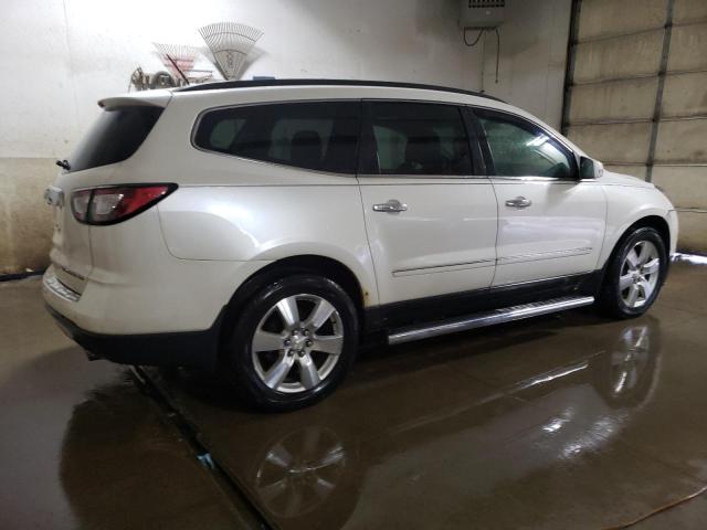 1GNKVLKD0DJ202839 - 2013 CHEVROLET TRAVERSE LTZ WHITE photo 3