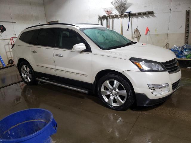 1GNKVLKD0DJ202839 - 2013 CHEVROLET TRAVERSE LTZ WHITE photo 4