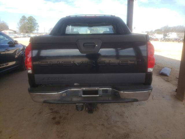 3GNEC12Z66G240177 - 2006 CHEVROLET AVALANCHE C1500 BLACK photo 6