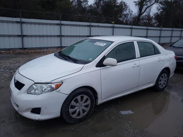 JTDBL40EX99053638 - 2009 TOYOTA COROLLA BASE WHITE photo 1