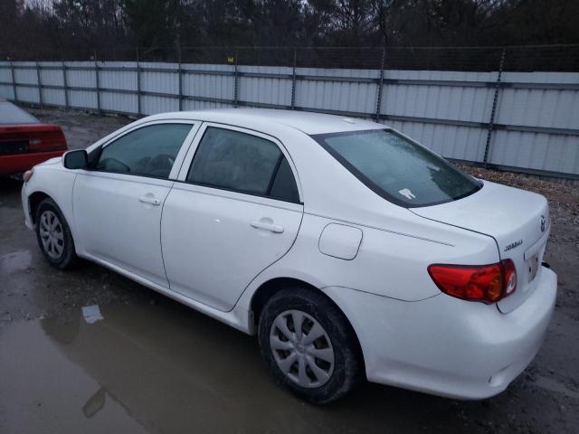 JTDBL40EX99053638 - 2009 TOYOTA COROLLA BASE WHITE photo 2