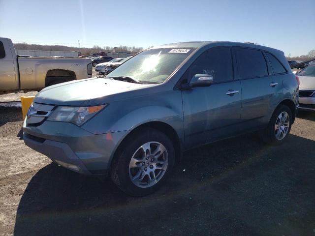 2HNYD28268H528099 - 2008 ACURA MDX BLUE photo 1