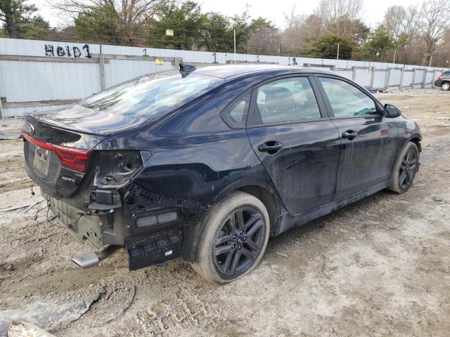 3KPF34AD6ME310063 - 2021 KIA FORTE GT LINE BLACK photo 3