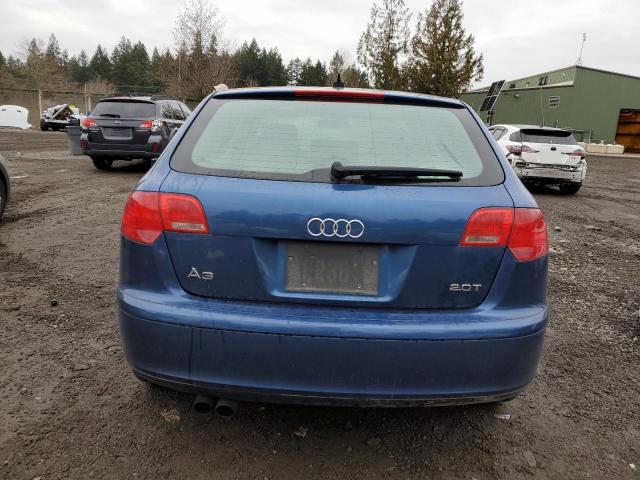 WAUNF78P08A138476 - 2008 AUDI A3 2.0 PREMIUM BLUE photo 6