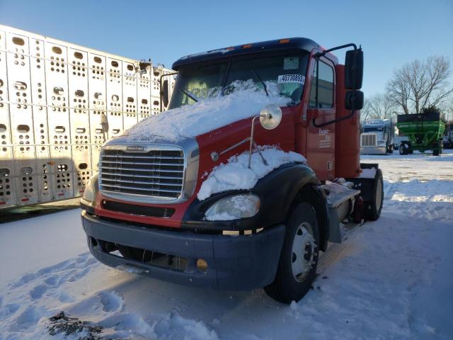 1FUBF9DE67LW70932 - 2007 FREIGHTLINER COLUMBIA 112 RED photo 2