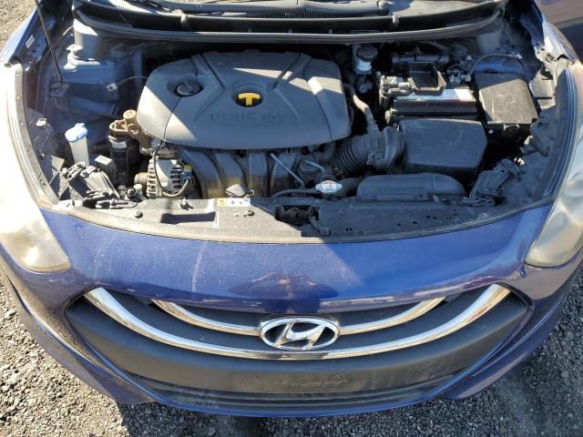 KMHD35LE6DU060405 - 2013 HYUNDAI ELANTRA GT BLUE photo 11