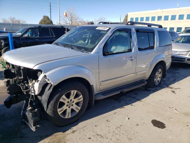 5N1AR1NB9CC623304 - 2012 NISSAN PATHFINDER S SILVER photo 1