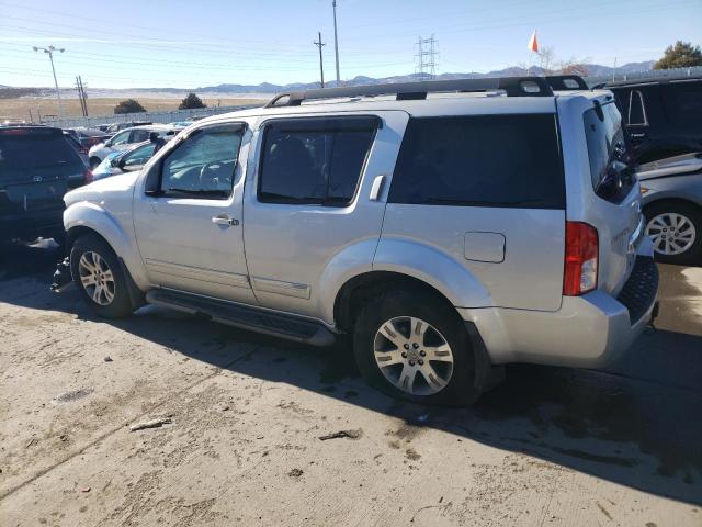 5N1AR1NB9CC623304 - 2012 NISSAN PATHFINDER S SILVER photo 2