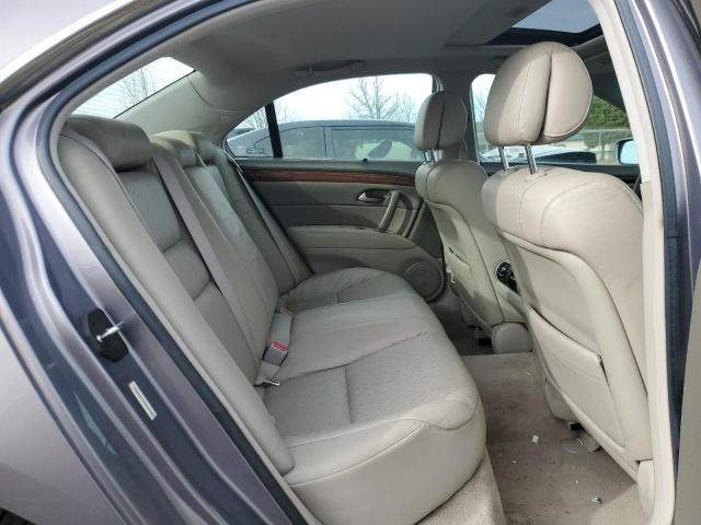 JH4KB16586C005805 - 2006 ACURA RL GRAY photo 10