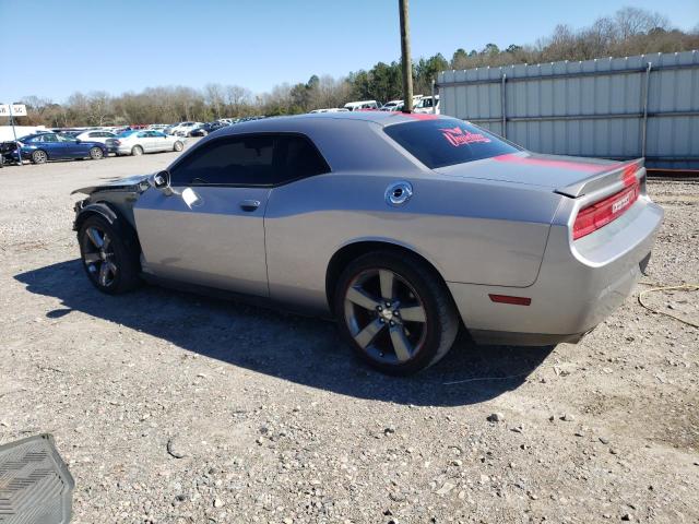 2C3CDYAG8EH299563 - 2014 DODGE CHALLENGER SXT SILVER photo 2