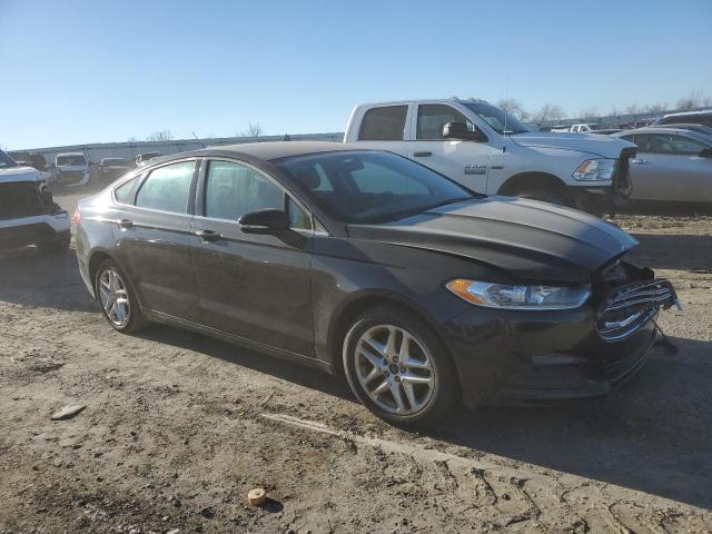 3FA6P0H71ER148484 - 2014 FORD FUSION SE BLACK photo 4