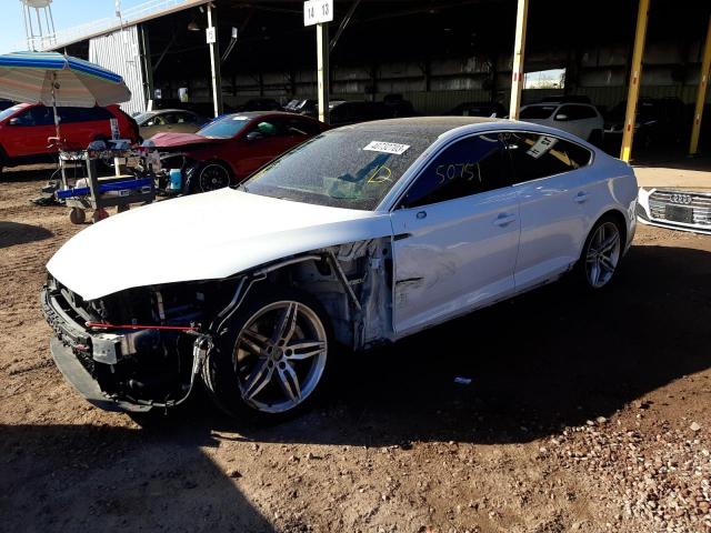 WAUENCF56JA127629 - 2018 AUDI A5 PREMIUM PLUS S-LINE WHITE photo 1