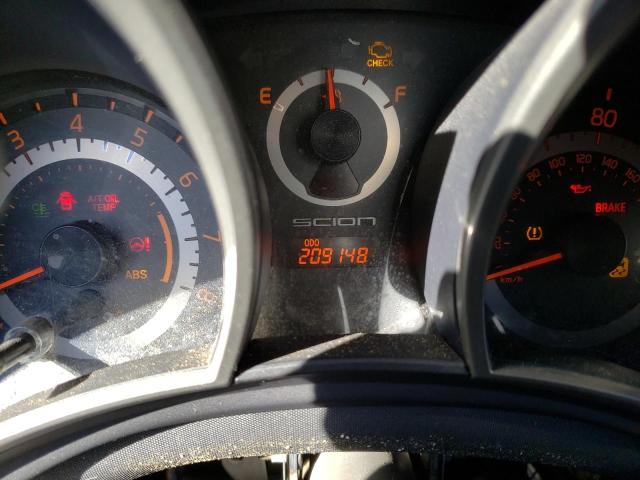 JTKJF5C7XD3062253 - 2013 TOYOTA SCION TC ნაცრისფერი ფოტო 9