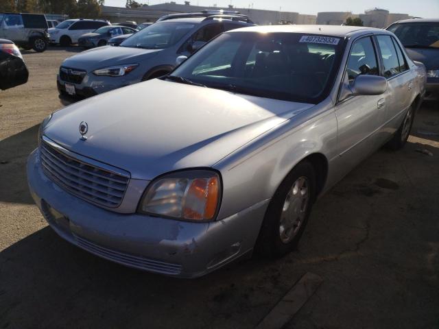 1G6KD54Y9YU299540 - 2000 CADILLAC DEVILLE SILVER photo 1