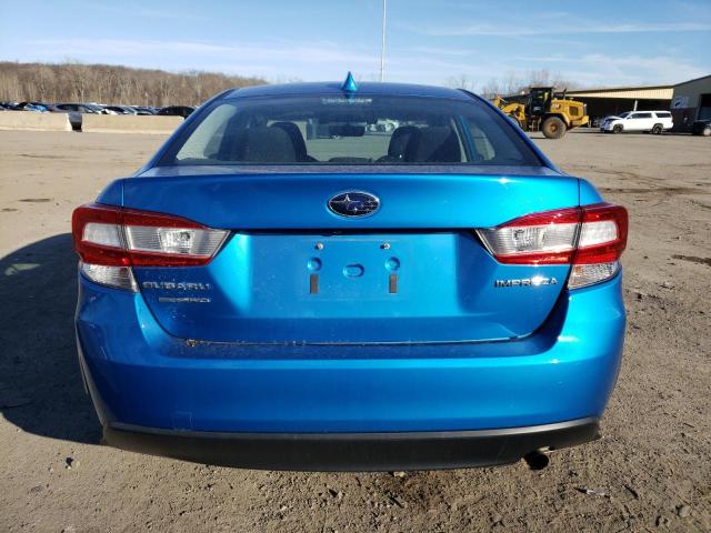 4S3GKAD63N3607030 - 2022 SUBARU IMPREZA PREMIUM BLUE photo 6