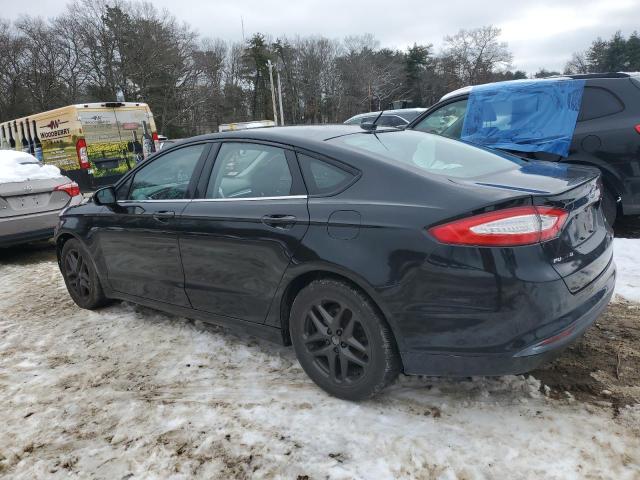 3FA6P0H75DR280632 - 2013 FORD FUSION SE BLACK photo 2