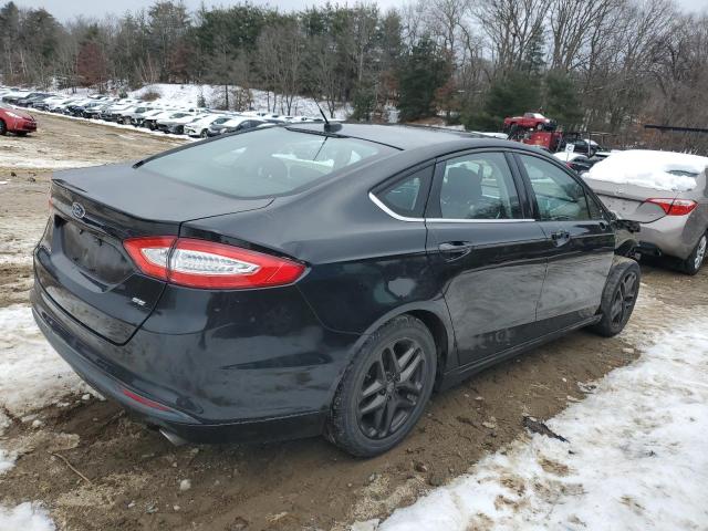 3FA6P0H75DR280632 - 2013 FORD FUSION SE BLACK photo 3