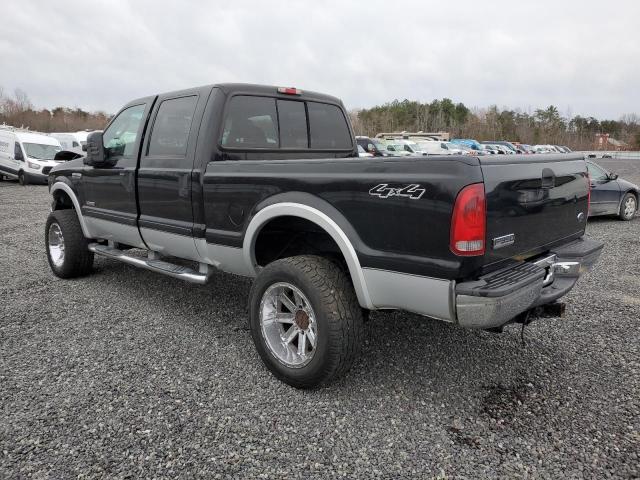 1FTWW31P36EB85047 - 2006 FORD F350 SRW SUPER DUTY BLACK photo 2