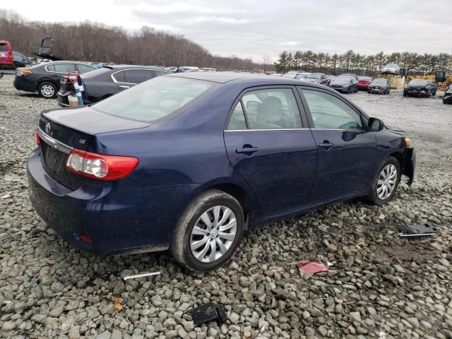 2T1BU4EE1DC026871 - 2013 TOYOTA COROLLA BASE BLUE photo 3