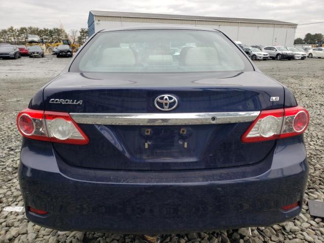 2T1BU4EE1DC026871 - 2013 TOYOTA COROLLA BASE BLUE photo 6