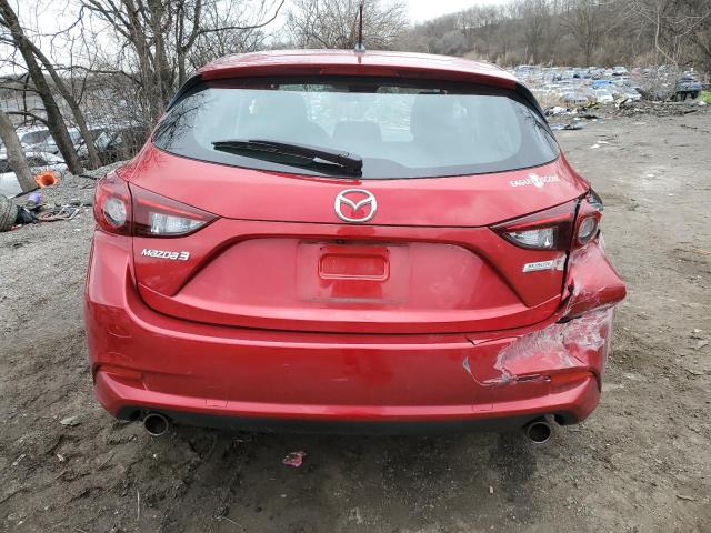 3MZBN1L33JM248664 - 2018 MAZDA 3 TOURING RED photo 6