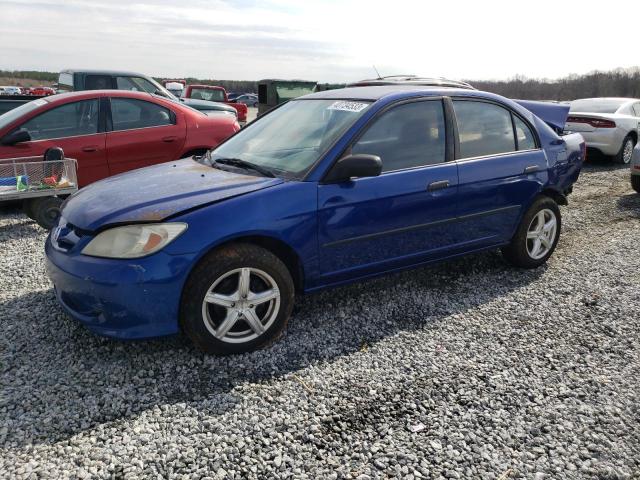 1HGES16395L011061 - 2005 HONDA CIVIC DX VP Mavi foto 1