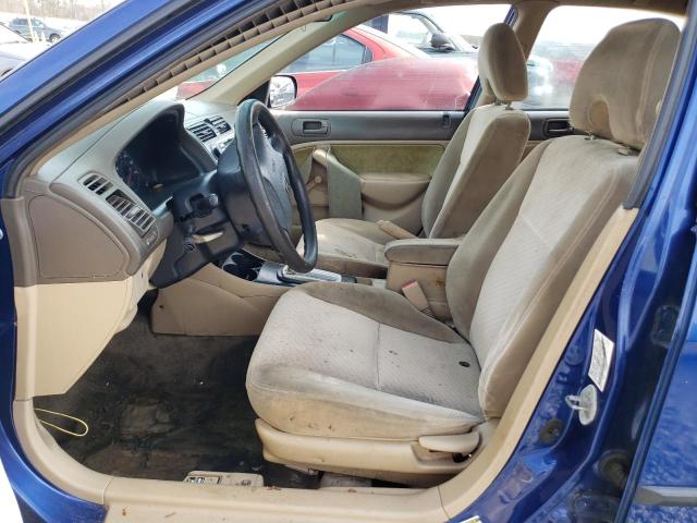 1HGES16395L011061 - 2005 HONDA CIVIC DX VP Mavi foto 7