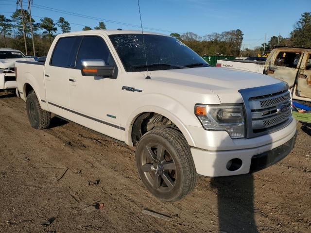 1FTFW1CT1EFB56430 - 2014 FORD F150 SUPERCREW WHITE photo 4