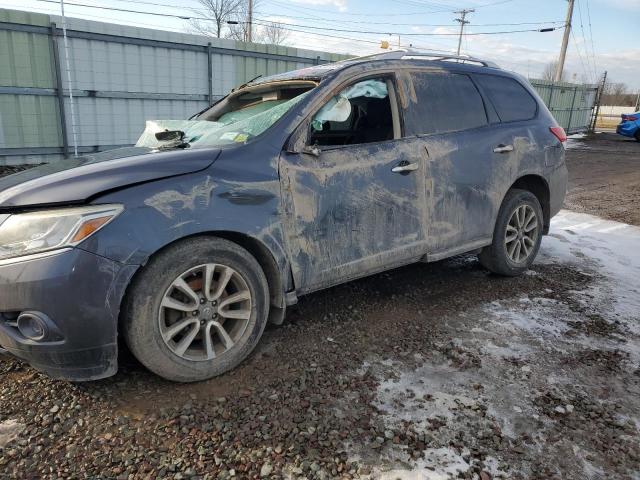 5N1AR2MM9EC667721 - 2014 NISSAN PATHFINDER S GRAY photo 1