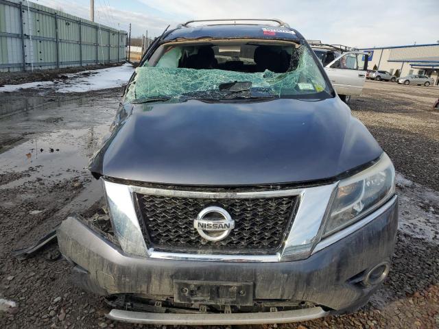 5N1AR2MM9EC667721 - 2014 NISSAN PATHFINDER S GRAY photo 5