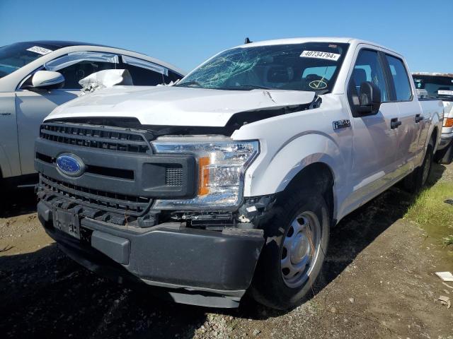 1FTEW1C41LKE12669 - 2020 FORD F150 SUPERCREW WHITE photo 1