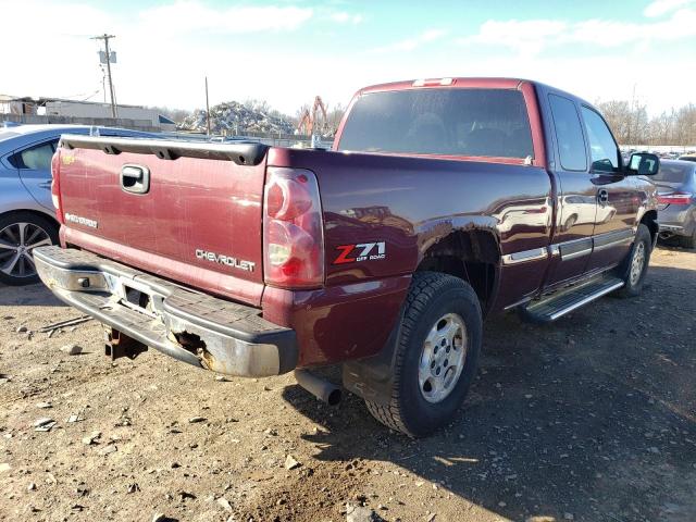 2GCEK19T331159073 - 2003 CHEVROLET SILVERADO MAROON photo 3