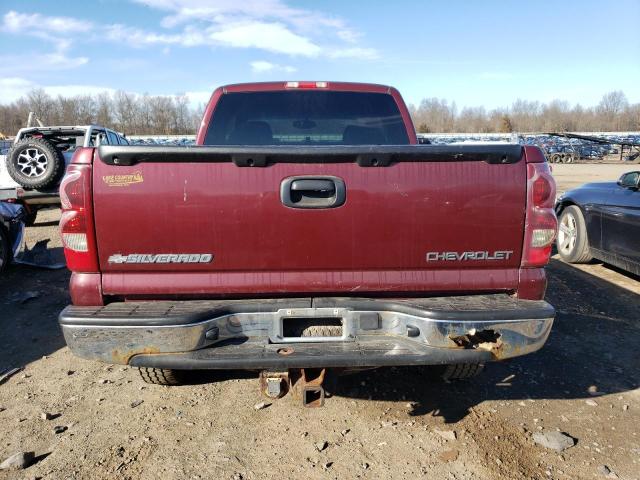 2GCEK19T331159073 - 2003 CHEVROLET SILVERADO MAROON photo 6