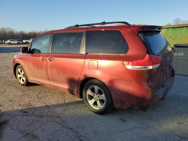 5TDKK3DC3BS105463 - 2011 TOYOTA SIENNA LE BURGUNDY photo 2