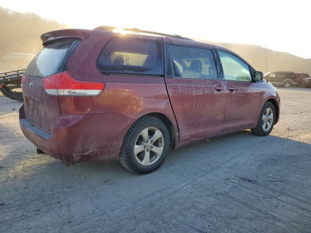 5TDKK3DC3BS105463 - 2011 TOYOTA SIENNA LE BURGUNDY photo 3