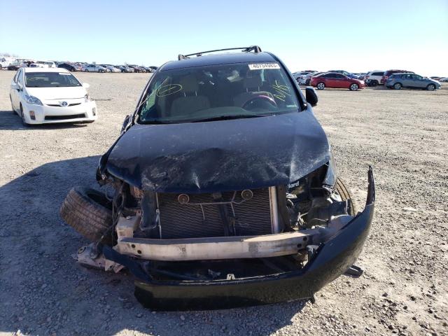 5TDZA3EH3CS020815 - 2012 TOYOTA HIGHLANDER BASE أسود صورة 5