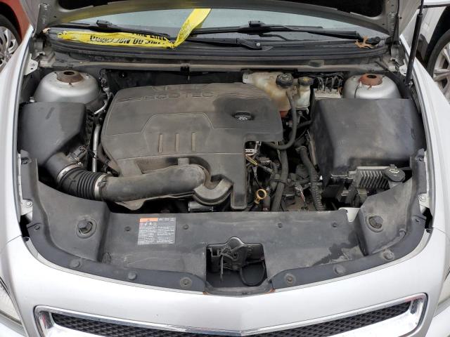 1G1ZC5EU7CF347116 - 2012 CHEVROLET MALIBU 1LT ვერცხლისფერი ფოტო 11