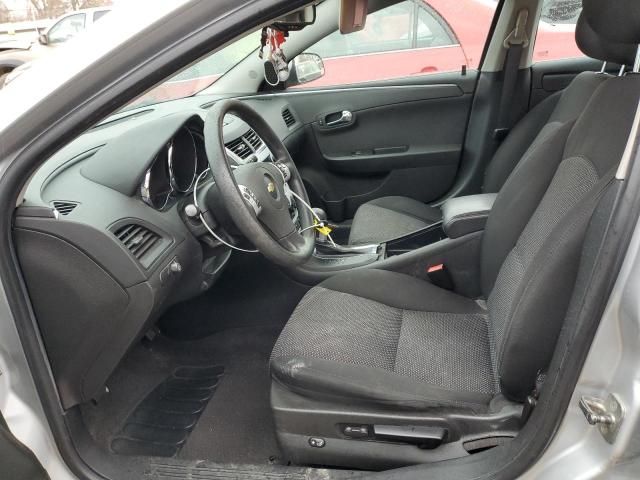 1G1ZC5EU7CF347116 - 2012 CHEVROLET MALIBU 1LT ვერცხლისფერი ფოტო 7