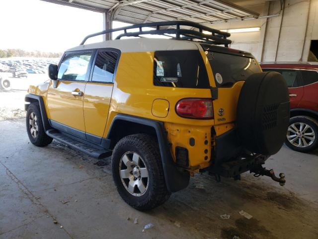 JTEBU11FX70100005 - 2007 TOYOTA FJ CRUISER YELLOW photo 2