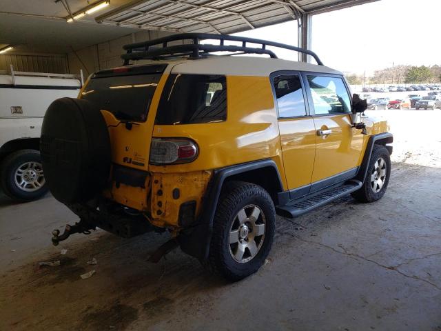 JTEBU11FX70100005 - 2007 TOYOTA FJ CRUISER YELLOW photo 3