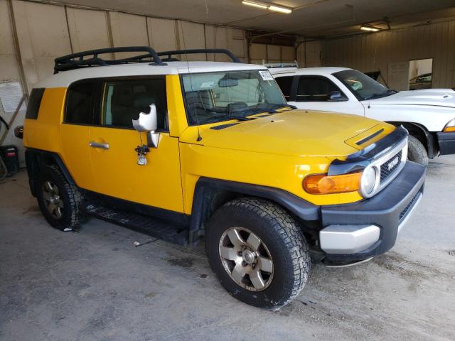 JTEBU11FX70100005 - 2007 TOYOTA FJ CRUISER YELLOW photo 4