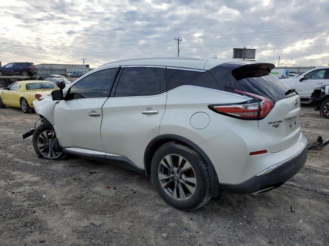 5N1AZ2MH3FN250720 - 2015 NISSAN MURANO S WHITE photo 2