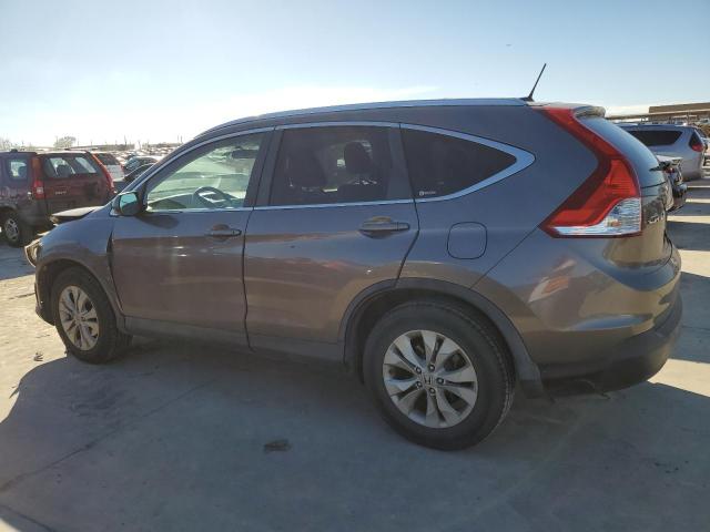 5J6RM3H70CL009969 - 2012 HONDA CR-V EXL GRAY photo 2