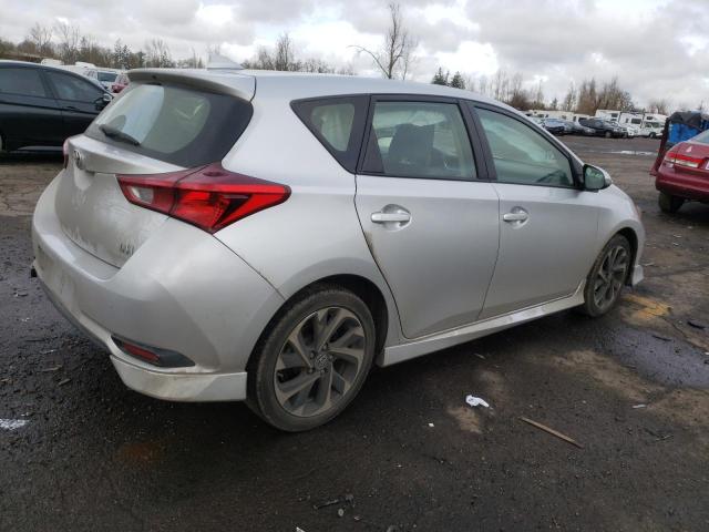 JTNKARJE7HJ547563 - 2017 TOYOTA COROLLA IM SILVER photo 3