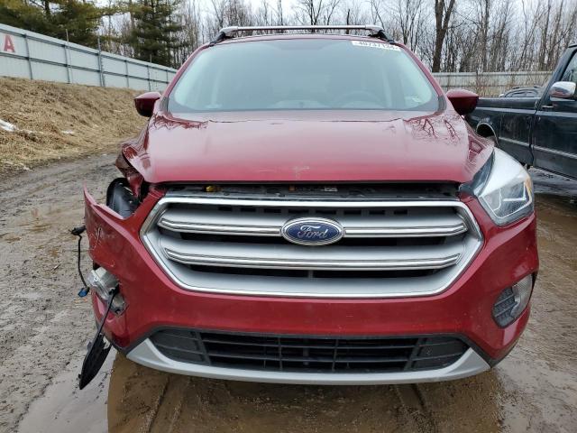 1FMCU9G98HUC33621 - 2017 FORD ESCAPE SE BURGUNDY photo 5