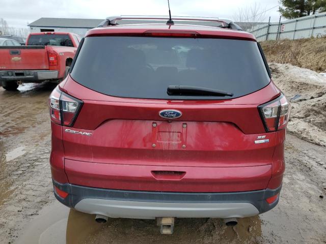 1FMCU9G98HUC33621 - 2017 FORD ESCAPE SE BURGUNDY photo 6