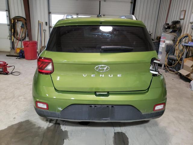 KMHRC8A33PU241166 - 2023 HYUNDAI VENUE SEL GREEN photo 6