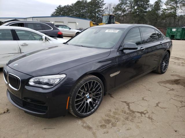 WBAYE8C57ED134639 - 2014 BMW 750 LI GRAY photo 1