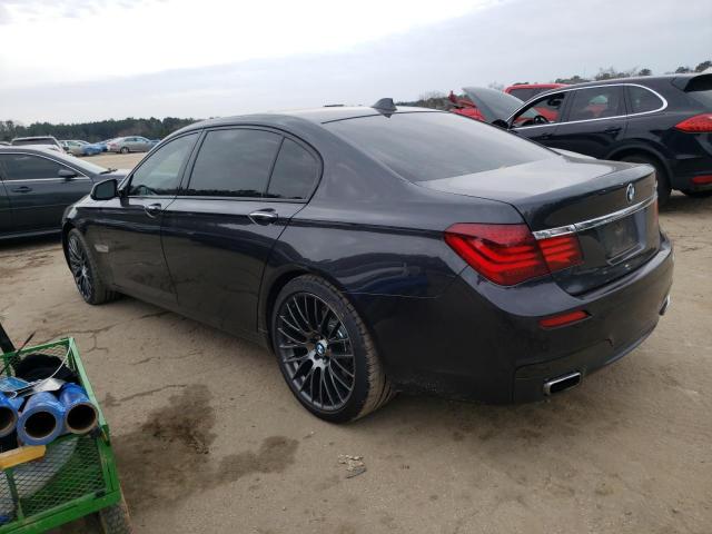 WBAYE8C57ED134639 - 2014 BMW 750 LI GRAY photo 2