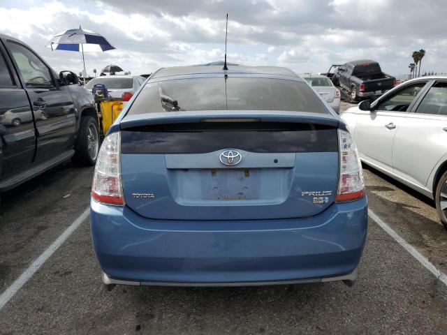 JTDKB20U487721409 - 2008 TOYOTA PRIUS BLUE photo 6